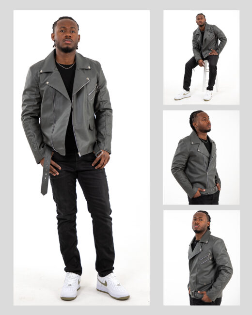 Fashion, claude belanger photographe, wild threads, leather jacket